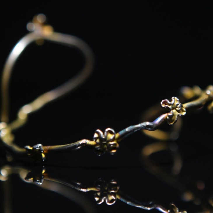 Браслет в серебре Fleur de Magique, Сирень, фото 2